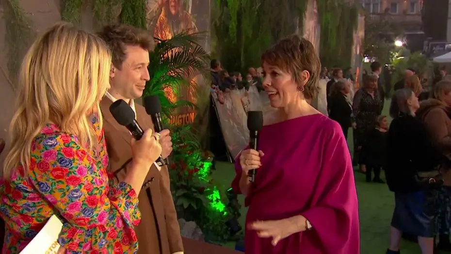 Watch film Paddington in Peru | Olivia Colman at the World Premiere of PADDINGTON IN PERU