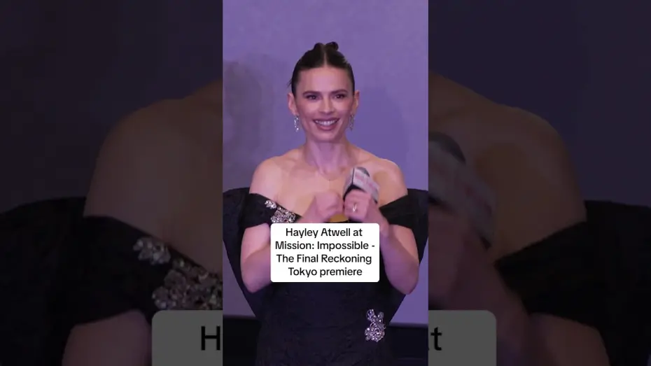 Watch film Mission: Impossible 8 | Hayley Atwell sending love to Tokyo Mission: Impossible fans!