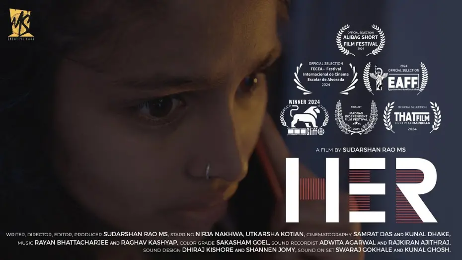 Watch film Her | Her | A Psychological Thriller by Sudarshan Rao MS | MS Creative Labs