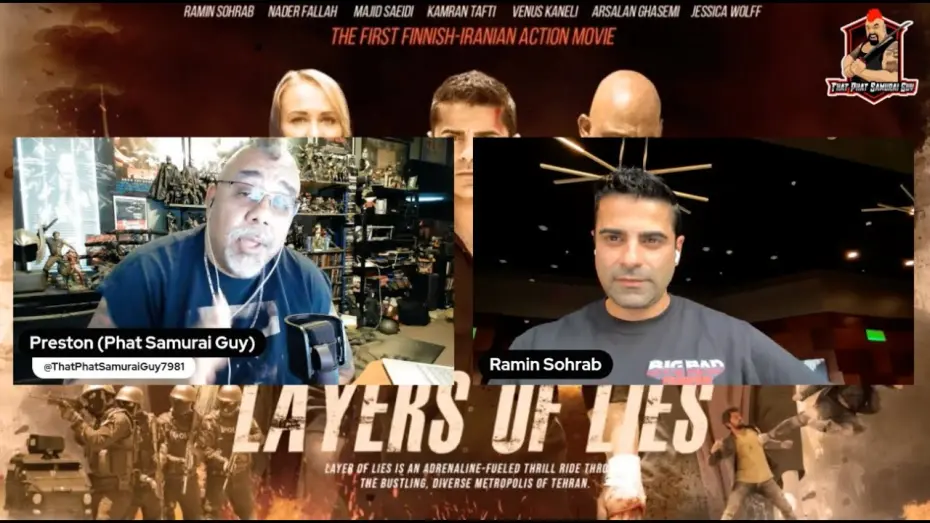 Watch film Layers of Lies | Live Interview with Martial Artist, Actor & Director RAMIN SOHRAB!