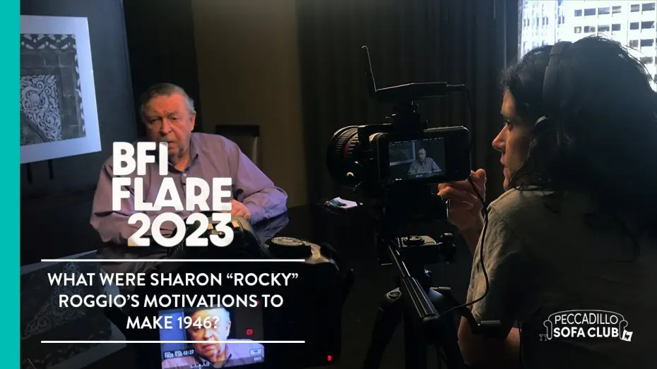 Watch film 1946: The Mistranslation That Shifted Culture | BFI FLARE 2023: Sharon "Rocky" Roggio on making 1946
