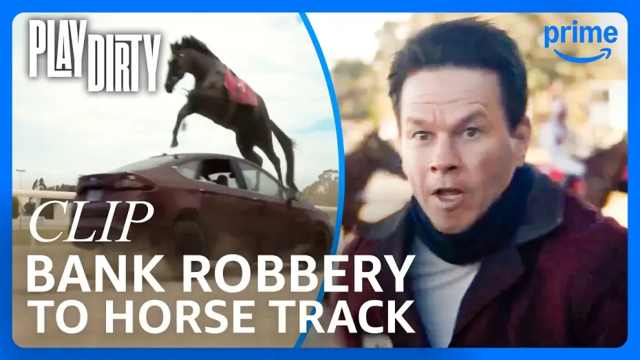 Watch film Play Dirty | Bank Heist Leads to Horse Track Mayhem - Clip