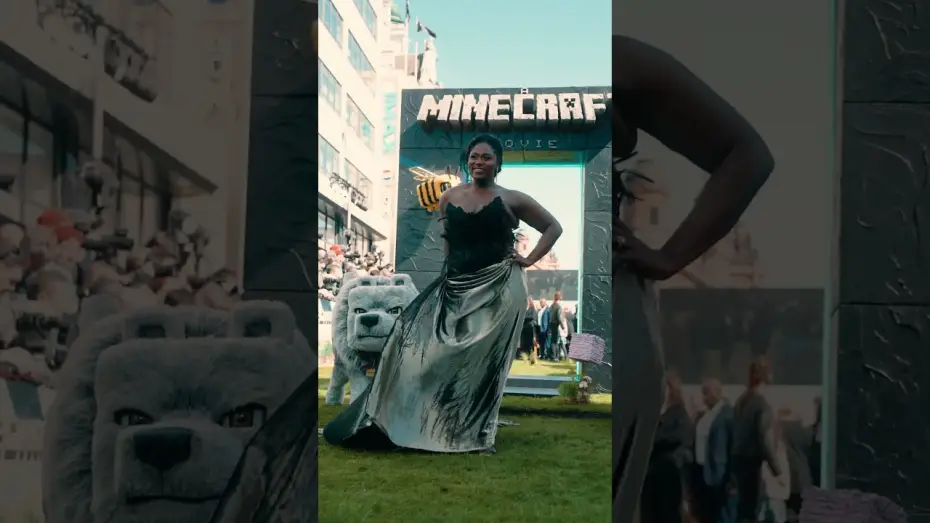 Watch film Minecraft | #MinecraftMovie blockified London for the World Premiere! In cinemas Friday