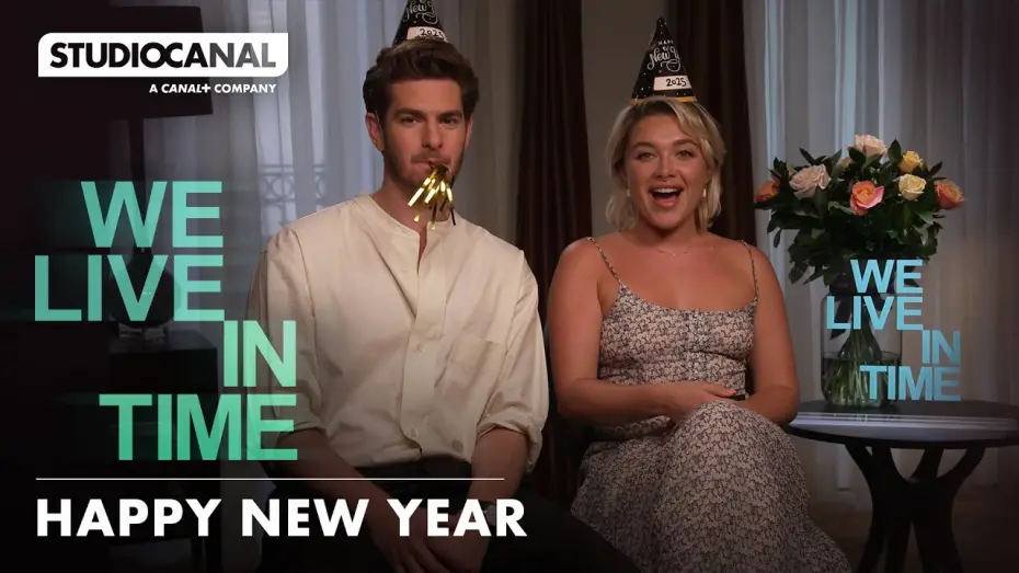 Watch film We Live in Time | A Happy New Year message from Andrew Garfield and Florence Pugh