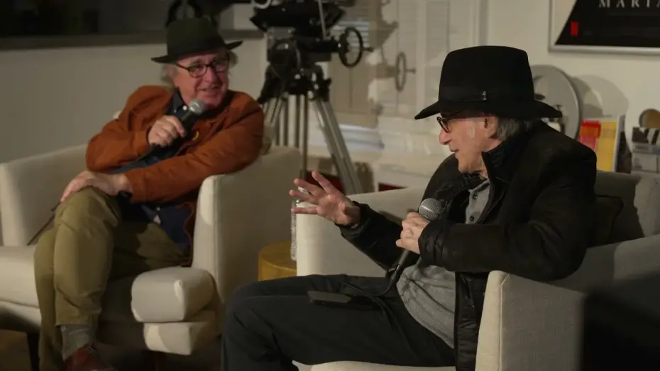 Watch film Maria | Ed Lachman, ASC discusses MARIA at the Kodak House with moderator Jacek Laskus, ASC, PSC
