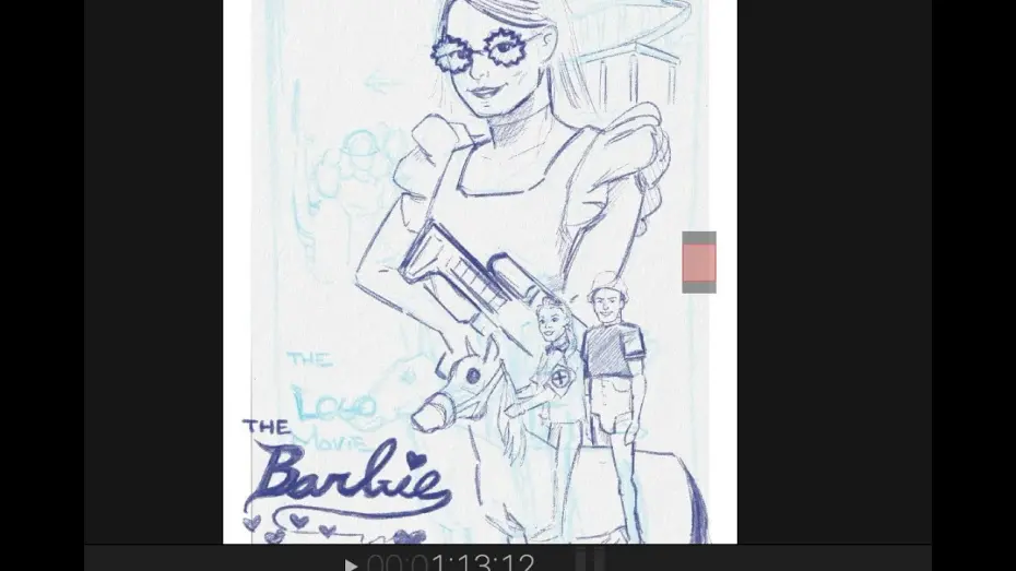 Watch film The Barbie Movie | The Barbie Movie - Original Poster Art Time Lapse