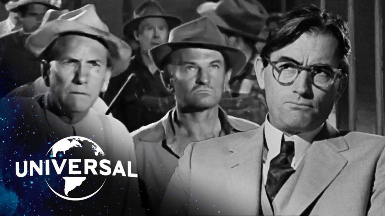 Watch film To Kill a Mockingbird | Atticus Finch Confronts A Mob Outside the Jailhouse