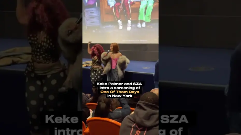 Watch film One of Them Days | Keke Palmer and SZA attend a One Of Them Days screening in New York