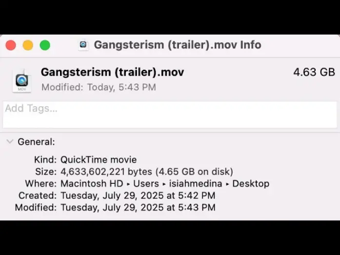 Watch film Gangsterism | Gangsterism (trailer)