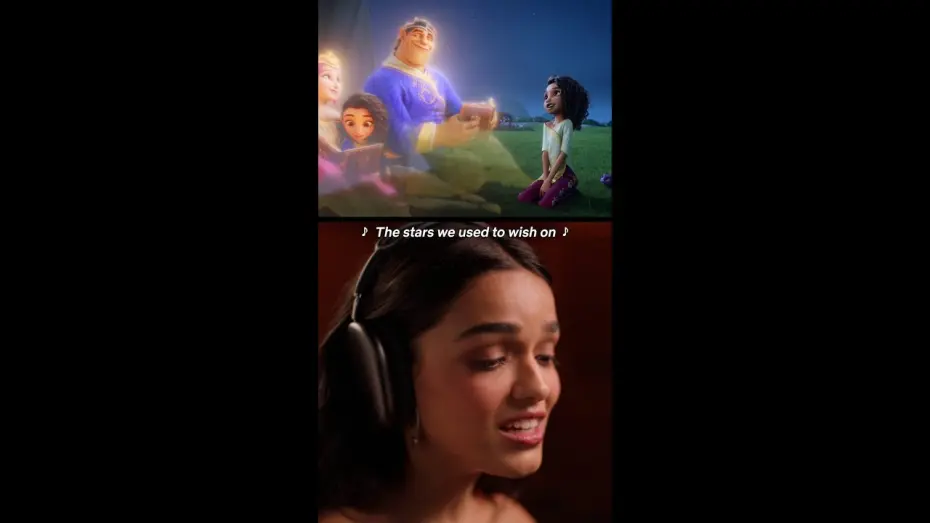 Watch film Spellbound | Rachel Zegler in the booth as Princess Ellian in "The Way it Was Before" from Spellbound
