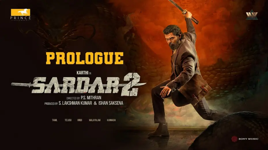 Watch film Sardar 2 | Sardar 2 - Prologue | Karthi | SJ Suryah | Malavika Mohanan | Ashika Ranganath | PS Mithran | Sam CS