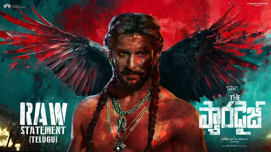 Watch film The Paradise | The Paradise Glimpse : RAW STATEMENT - Telugu | Nani | Srikanth Odela | Anirudh | SLV Cinemas