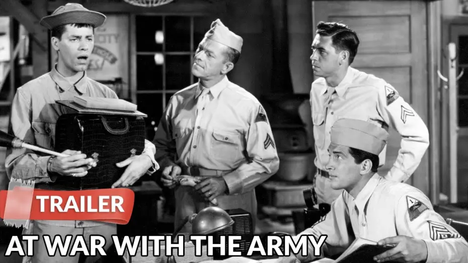 Watch film At War with the Army | At War with the Army 1950 Trailer | Dean Martin | Jerry Lewis