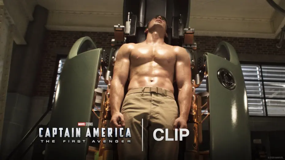 Watch film Captain America: The First Avenger | Steve Rogers Transforms Into Captain America - Official Clip