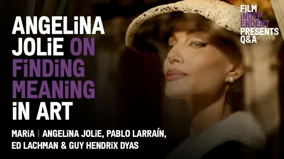 Watch film Maria | Angelina Jolie Finds Her Voice | Maria Q&A