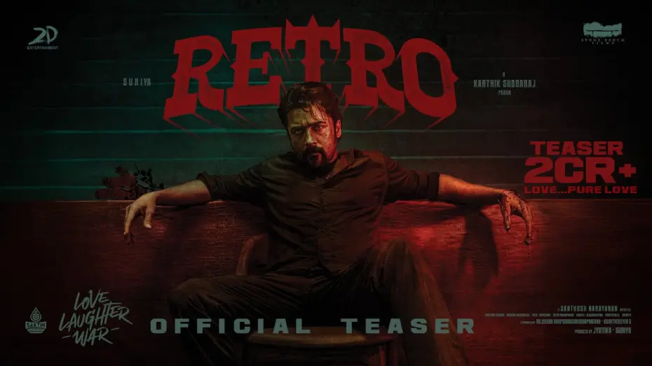 Watch film Retro | RETRO - Title Teaser | Suriya | Karthik Subbaraj | Pooja Hegde | Santhosh Narayanan