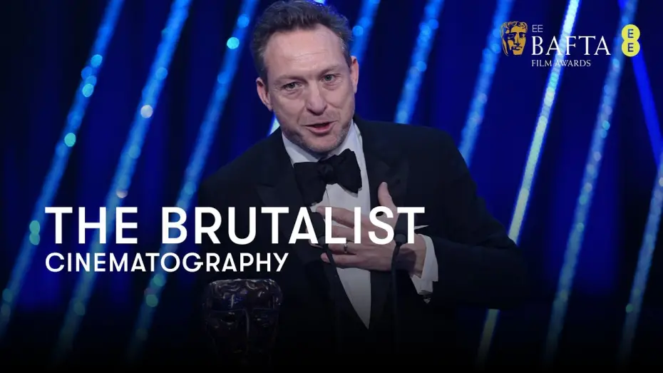 Watch film The Brutalist | The Brutalist wins the Cinematography BAFTA | BAFTA Film Awards 2025