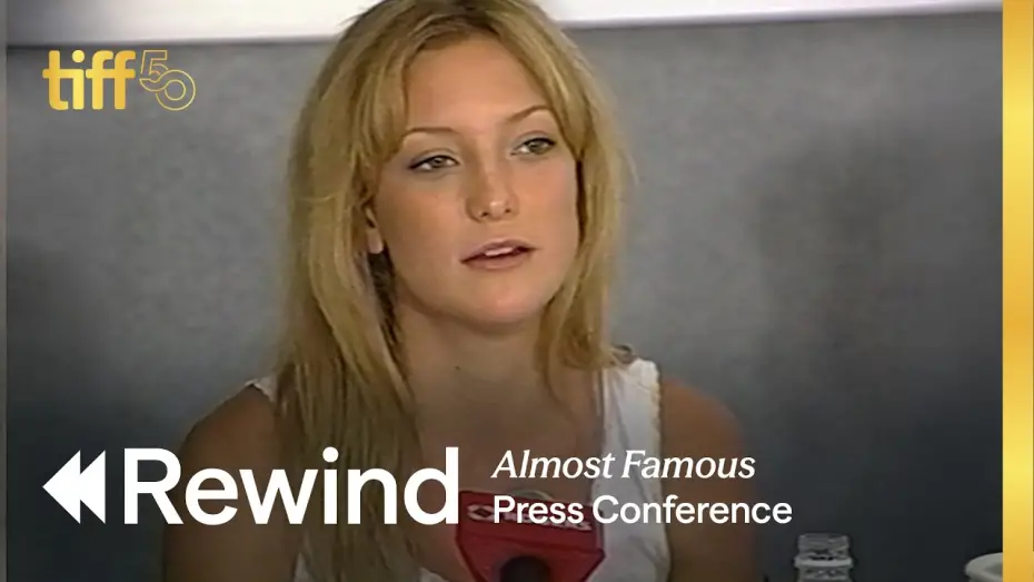 Watch film Almost Famous | Press Conference (2000) | TIFF REWIND