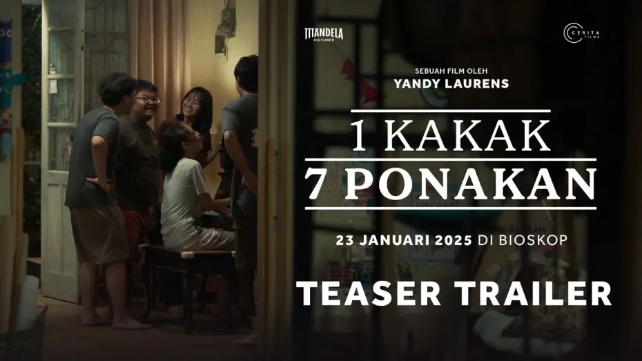 Watch film A Brother and 7 Siblings | TEASER TRAILER - 1 KAKAK 7 PONAKAN | TAYANG MULAI 23 JANUARI 2025 DI BIOSKOP