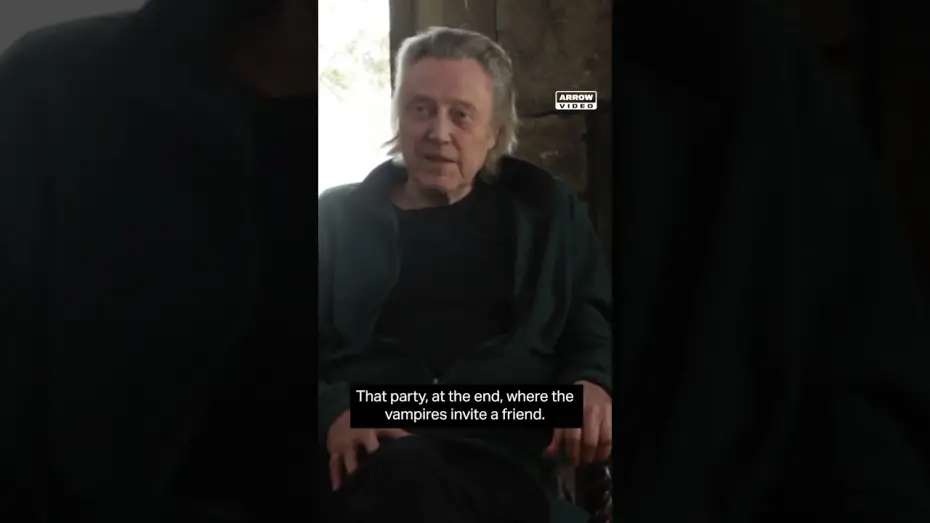 Watch film The Addiction | Christopher Walken had never seen this before