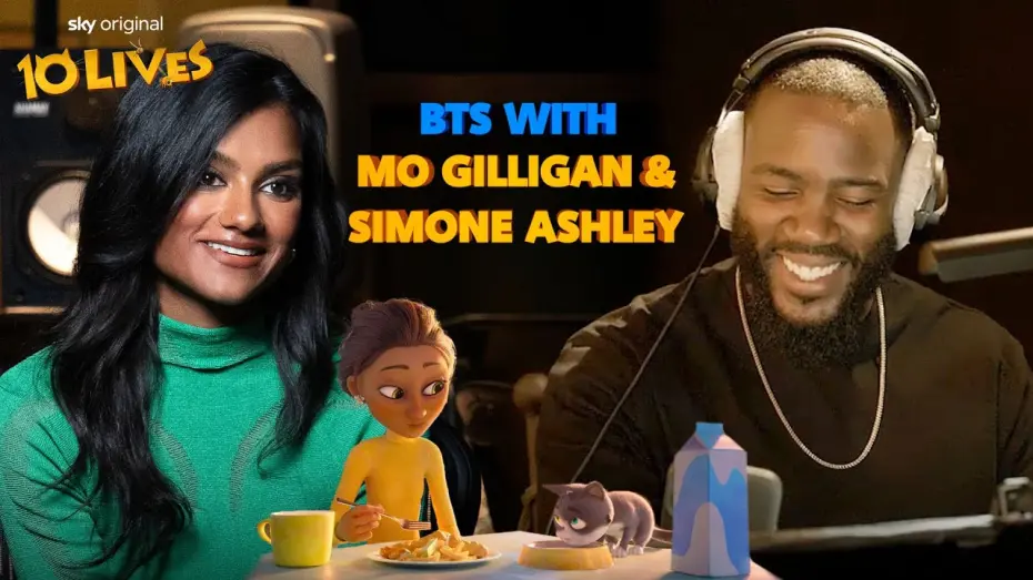 Watch film 10 Lives | In the recording studio with Simone Ashley and Mo Gilligan