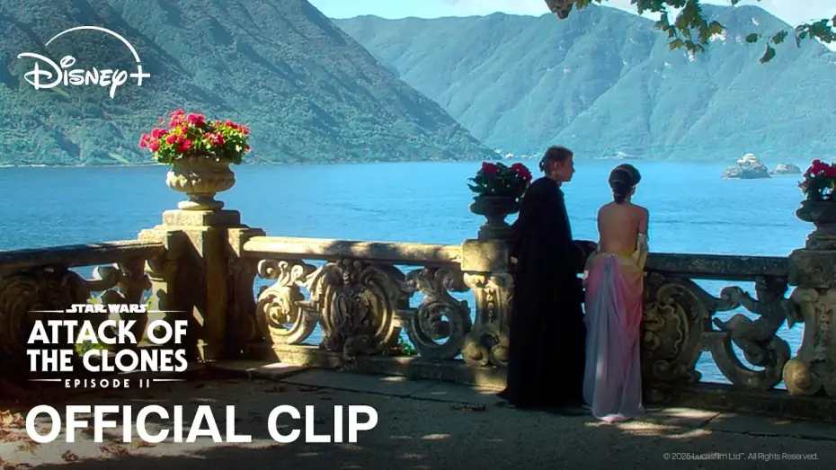Watch film Star Wars: Episode II - Attack of the Clones | Anakin and Padmé Kiss on Naboo - Official Clip
