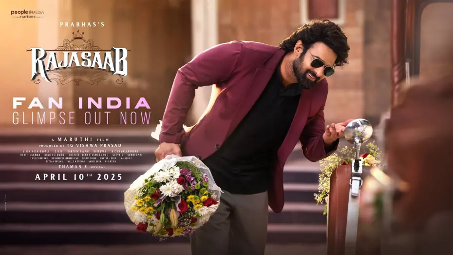Watch film The RajaSaab | The RajaSaab Glimpse | Prabhas | Maruthi | Thaman S | People Media Factory