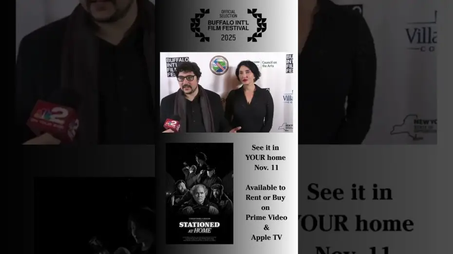 Watch film Stationed at Home | WGRZ (CBS) Covered STATIONED AT HOME at the Buffalo International Film Festival (10/14/25)