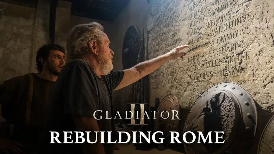 Watch film Untitled Gladiator Sequel | Rebuilding Rome for Gladiator II