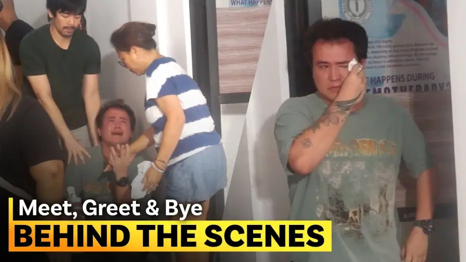 Watch film Meet, Greet & Bye | Juan Karlos breaks down after heavy scene with Maricel | Behind the Scenes | 