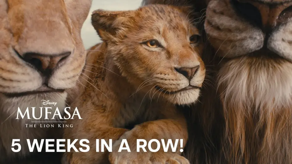 Watch film Mufasa: The Lion King | #1 Movie In The World 5 Weeks In A Row