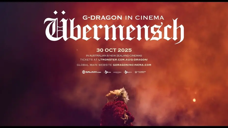 Watch film G-DRAGON IN CINEMA [Übermensch] | G-DRAGON IN CINEMA [Übermensch] ｜Teaser Trailer | 30 Oct 2025 in AU, NZ & FIJI CINEMAS