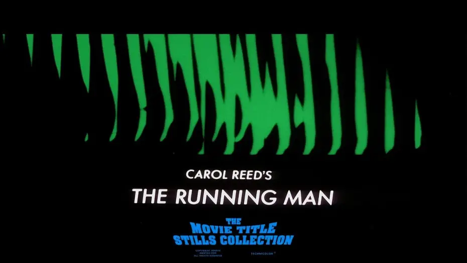 Watch film The Running Man | The Running Man (1963) title sequence