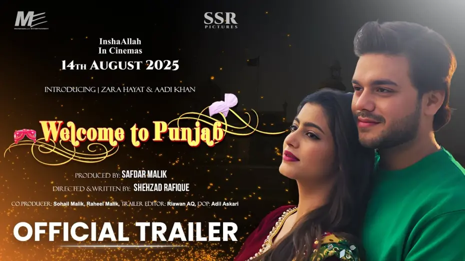 Watch film Welcome to Punjab | Welcome To Punjab | Official Trailer | Safdar Malik | Shehzad Rafique | | In Cinemas on 14th August