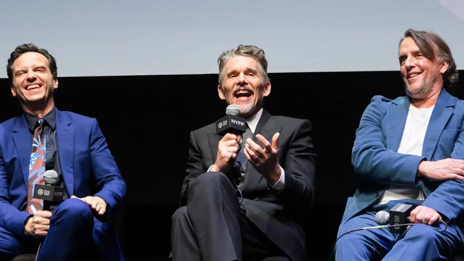 Watch film Blue Moon | Richard Linklater, Ethan Hawke, Andrew Scott, Bobby Cannavale & Robert Kaplow on Blue Moon