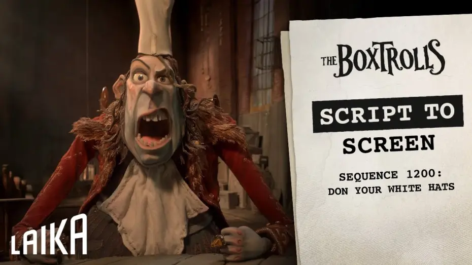 Watch film The Boxtrolls | ”The Cheese Fits“ Script to Screen