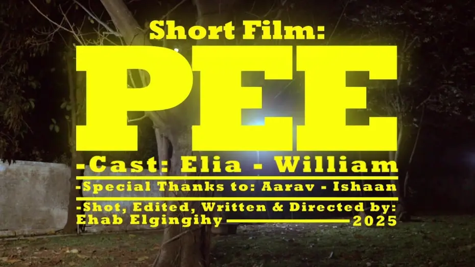 Watch film Pee | Short film: Pee | 2025