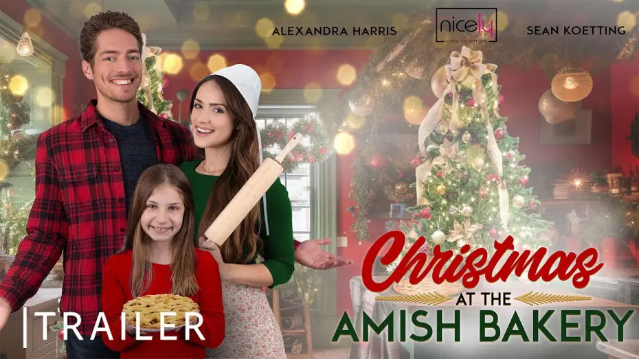 Watch film Christmas at the Amish Bakery | CHRISTMAS AT THE AMISH BAKERY - Trailer - Nicely Entertainment
