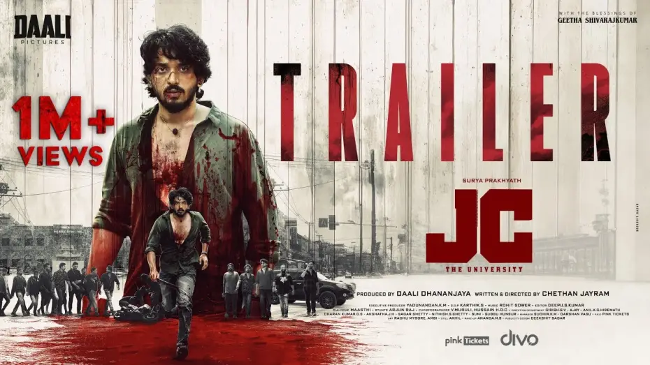 Watch film JC The University | JC The University Official Trailer | Surya Prakhyath | Chethan Jayram | Daali Pictures