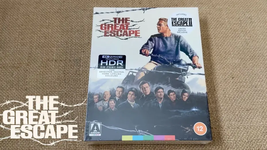 Watch film The Great Escape | Unboxing Arrow 4K Blu-ray