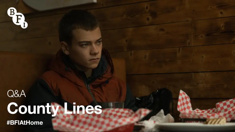 Watch film County Lines | BFI At Home | County Lines Q&A with director Henry Blake and actors Conrad Khan and Ashley Madekwe