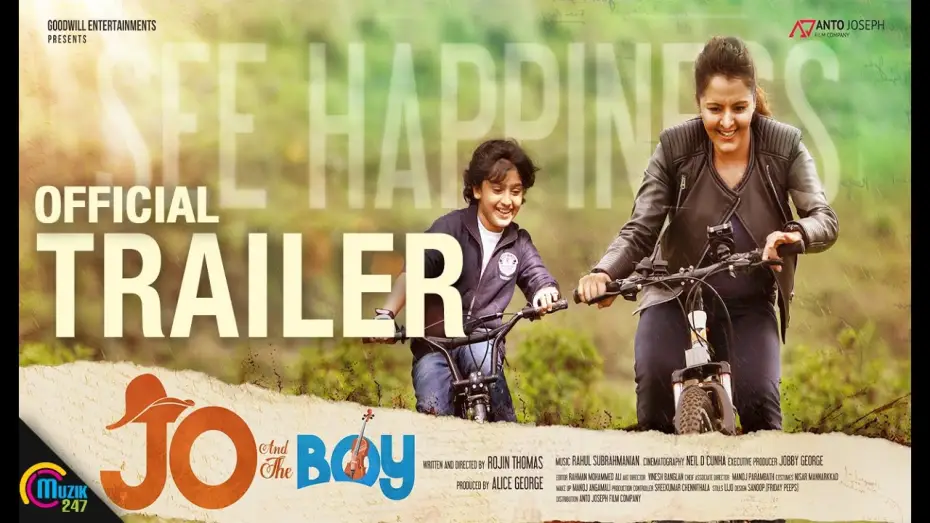 Watch film Jo and the Boy | Jo And The Boy Trailer | Manju Warrier, Master Sanoop | Official |
