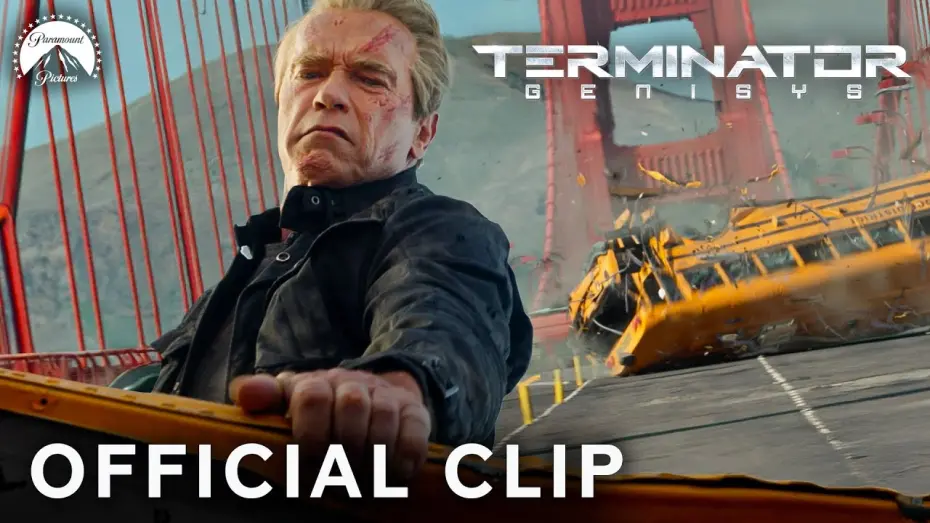 Watch film Terminator Genisys | Golden Gate Bridge Chase