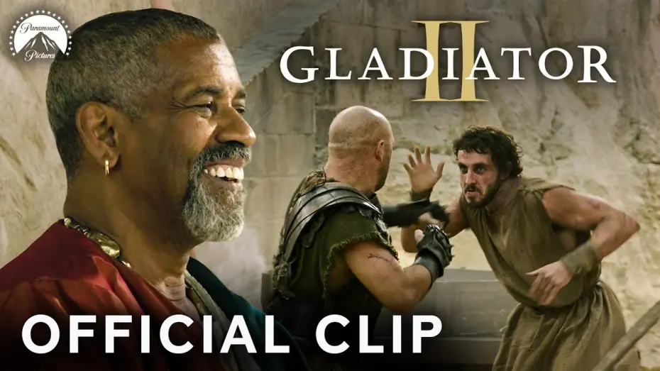 Watch film Untitled Gladiator Sequel | Denzel Washington is Impressed By Lucius
