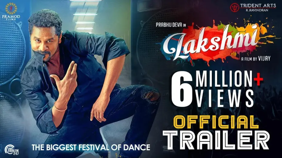 Watch film Lakshmi | Lakshmi - Official Tamil Trailer | Prabhu Deva ,Aishwarya Rajesh,Ditya Bhande |Vijay | Sam CS |