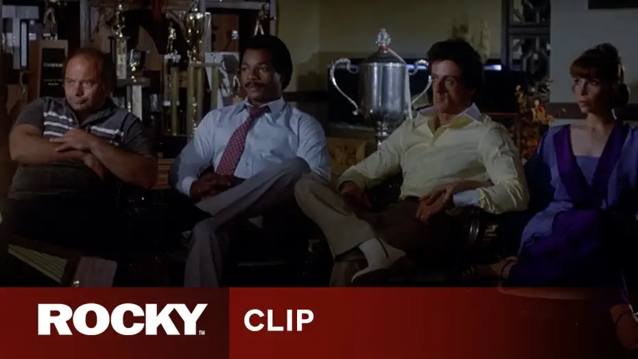 Watch film Rocky III | Clubber is Confident of a Win
