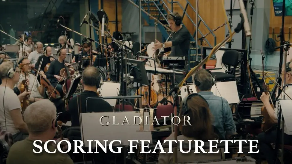 Watch film Untitled Gladiator Sequel | Experience the Music of Gladiator II - Behind the scoring with Ridley Scott, Harry Gregson-Williams