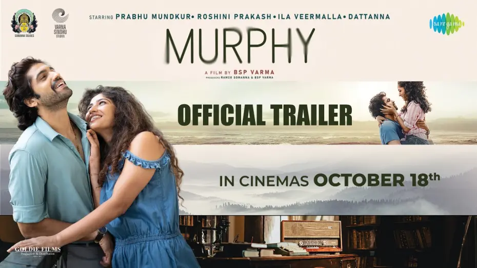 Watch film Murphy | Murphy - Official Trailer | Prabhu Mundkur | Roshini Prakash | Ila V | BSP Varma | Arjun Janya