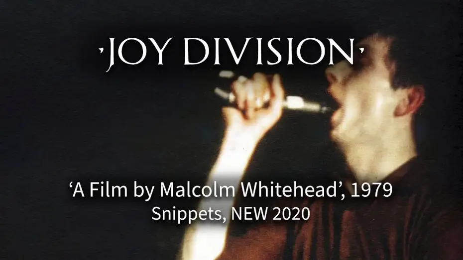 Watch film Joy Division (A Film by Malcolm Whitehead) | Joy Division - Whitehead Movie, Snippets. NEW 2020