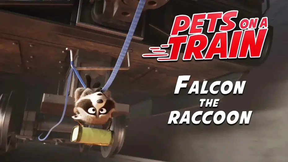 Watch film Pets on a Train | Can Falcon the Raccoon Hero Save the Day?